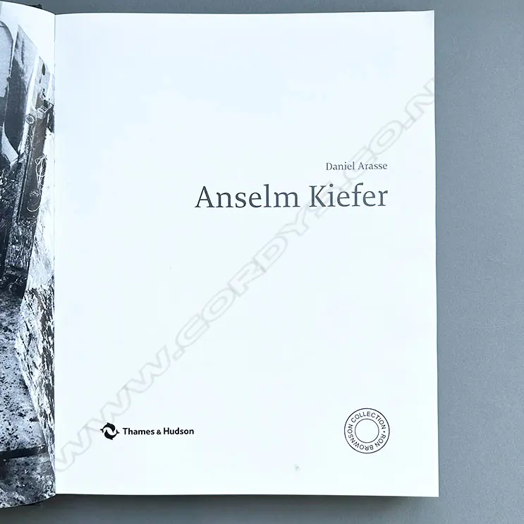 DANIEL ARASSE: ANSELM KIEFER Image 1++